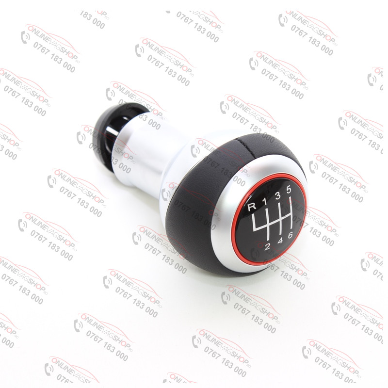 Nuca schimbator piele perforata S-line Audi TT,A3,A4,A5,A6,Q5